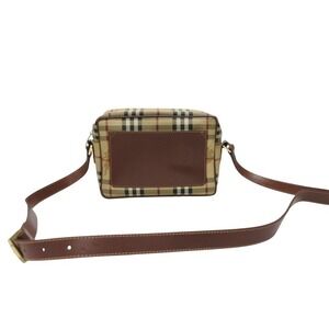 Very BURBERRY shoulder bag Nova check Beige Tan brown